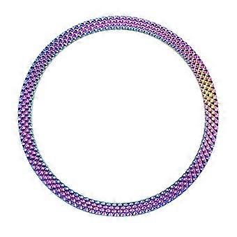 Bisel decorativo del reloj Protector llamativo Resistente Reemplazo de la cubierta del anillo del reloj Compatible Samsung Galaxy Watch3 41/45mm