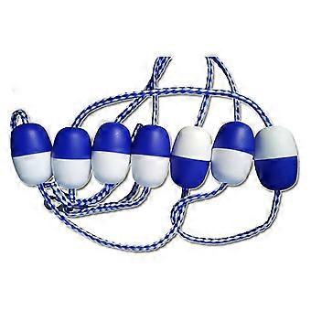 Pool Divider Rope 4m Swimming Pool Lane Line with Reliable Float Hooks for Outdoor Swim Race