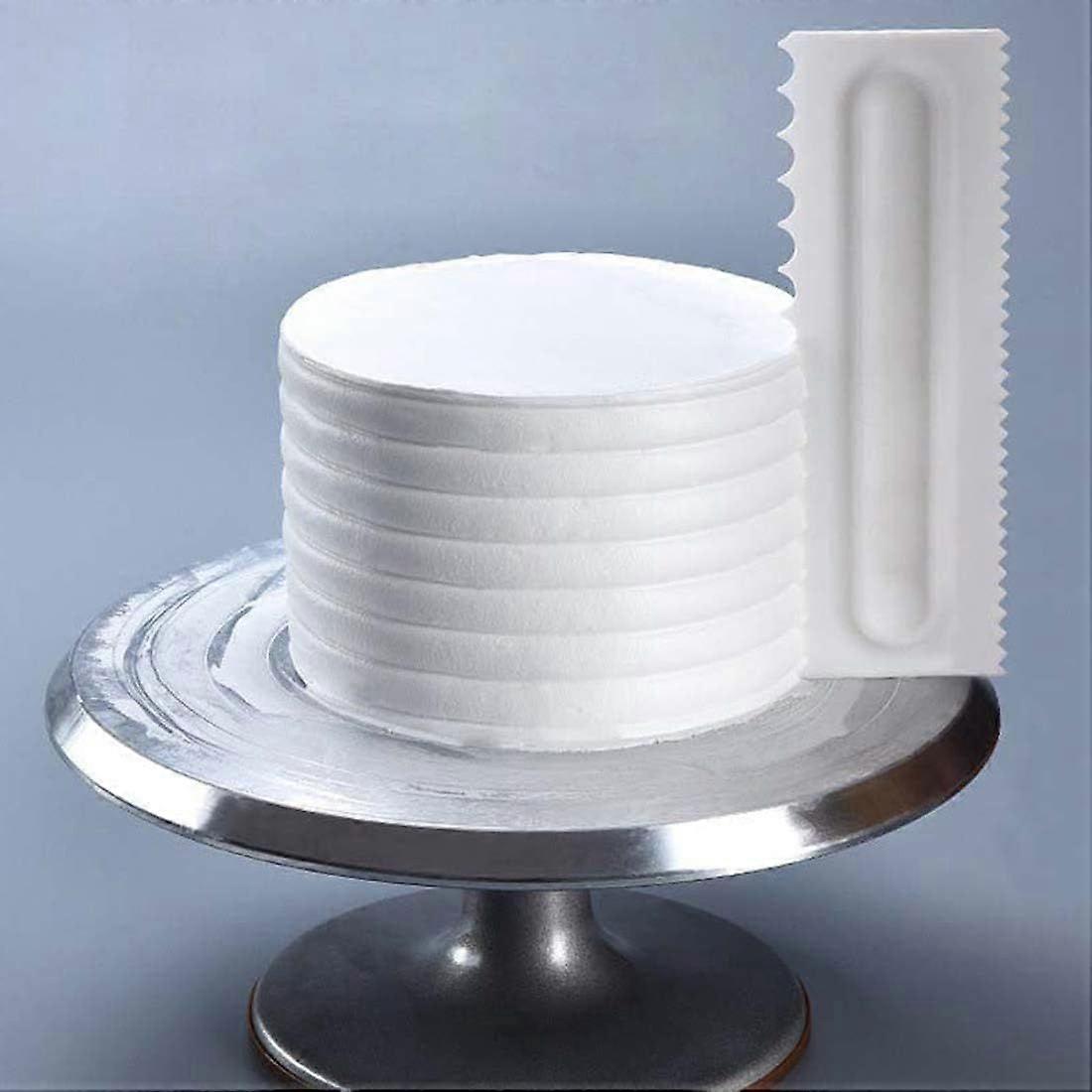 Pieces Cake Scraper, Cake Smoother Pastry Decorating Combs, Cake Icing
