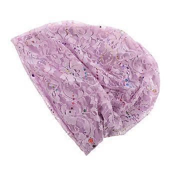 Atmungsaktive Spitzenhaarhaube, leichte Kopfhaube für Damen, ideal für den Sommer