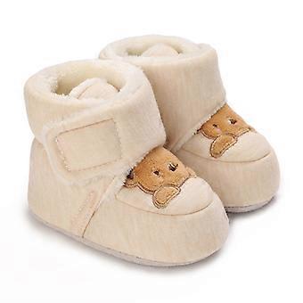 Fashion Baby Girls Boys Cute Soft Cartoon Cotton Toddler shoes First Walker Shoescompatible with borns