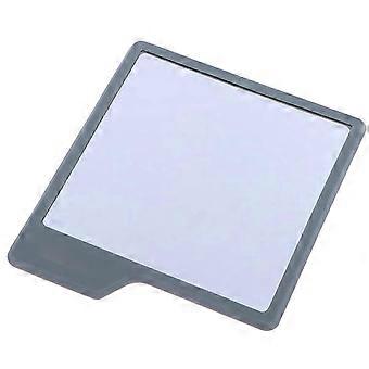 Gray Silicone Mirror Self Grips Mirror Shatterproof Shaving Makeup