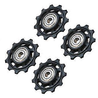 Mountain Bike Rear Derailleur Guide Wheel Metal Bearing Road Bike 11T Speed Guide Wheel 11T Tension Wheel