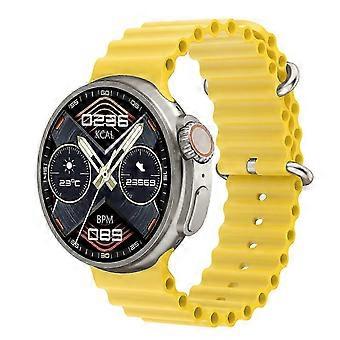 Montre connectée K9 Ultra Pro 2025, bracelet en silicone de 1,39 pouce, étanche IP67, compatible appels Bluetooth et NFC