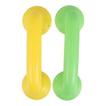 Telefone de brinquedo infantil, celular para crianças pequenas que auxilia na pronúncia correta, conjunto com 2 unidades.