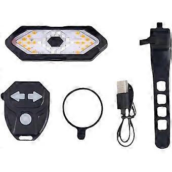 2026 Latest Model  Bike Tail Light Turn Signals Remote Control Cycling Tail Light USB Rechargeable for Night