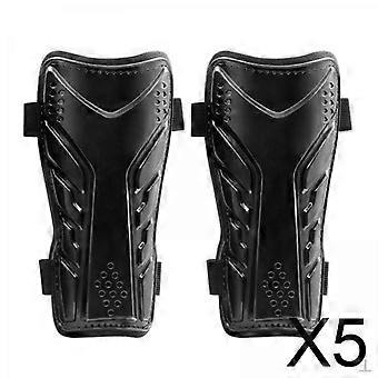3x2 Piece Football Shin Guard Set with Double Straps, Shockproof, Closure, Specially Designed