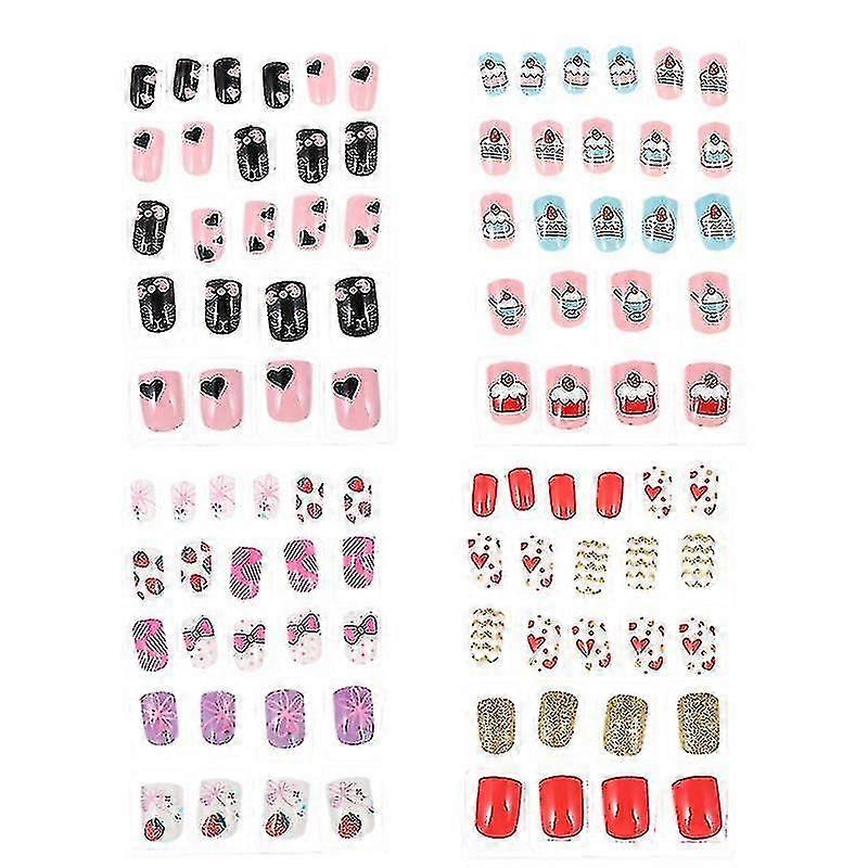 4pcs False Nail