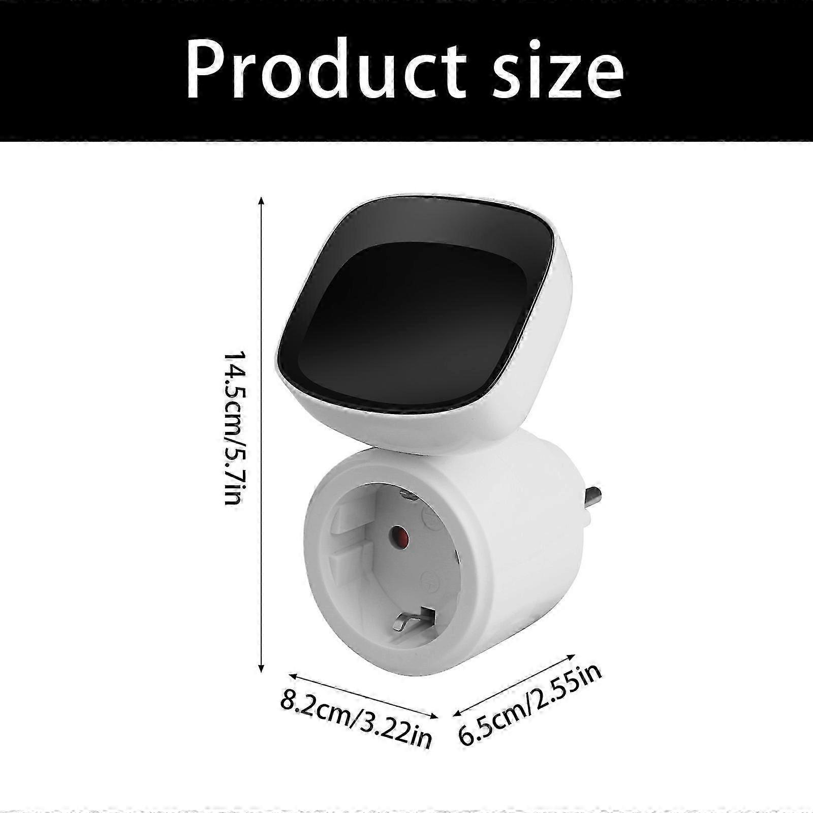 Electronic Digital Timer Switches Socket with 360 Swivels Screen Mechanical Timer Outlet compatible with Easy Setup Enduring Multicolor