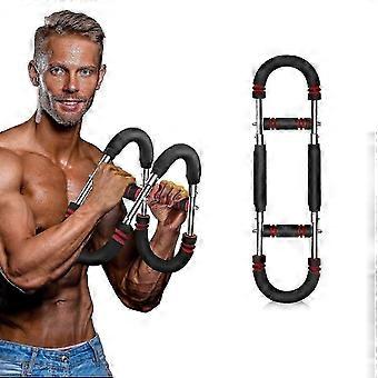 Home Gym U-Shaped Twister Bar for Arm & Chest Strength Training, Portable Fitness Equipment for Men & Athletes 26-27