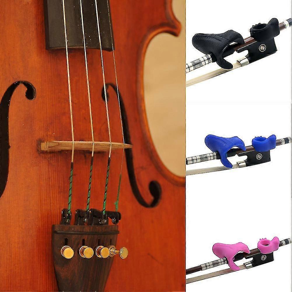 Rosröd universal korrigeringstillbehör för violinbåge