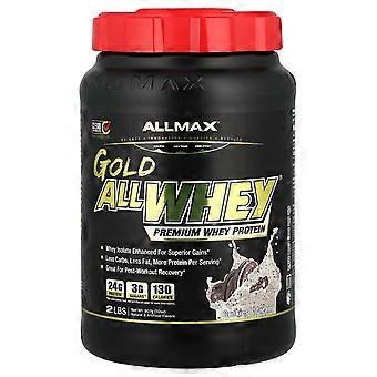 ALLMAX, GOLD ALLWHEY®, Premium Whey Protein, Cookies & Cream, 32 oz (907 g)