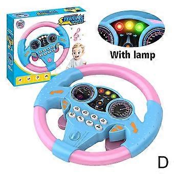 Simulation Driving Car Toy Steering Wheel Kids Baby Interactive Toy Christmas Gift  (LGL) [MI]