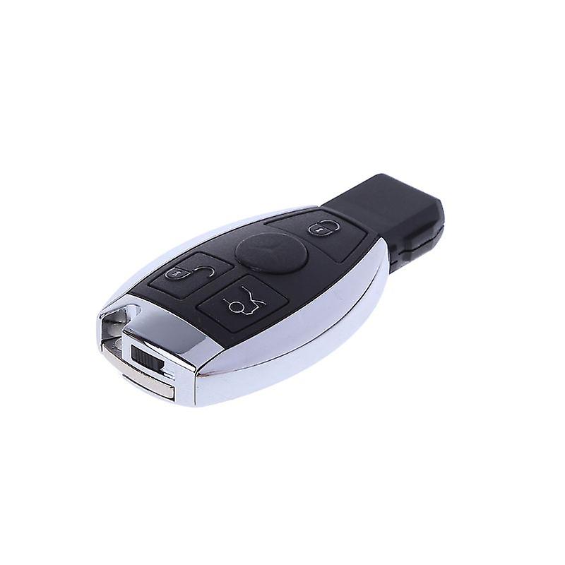 3 Buttons Remote Car Key Shell Key Replacement For Mercedes Benz Year 2000+ Nec&bga Control 433mhz