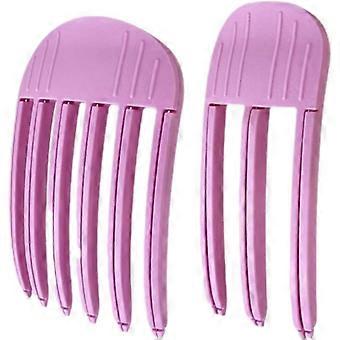 2 Pcs Volumising Hair Clip,Hair Volume Clips,Hairs Root Lifter (3/6 Teeth)