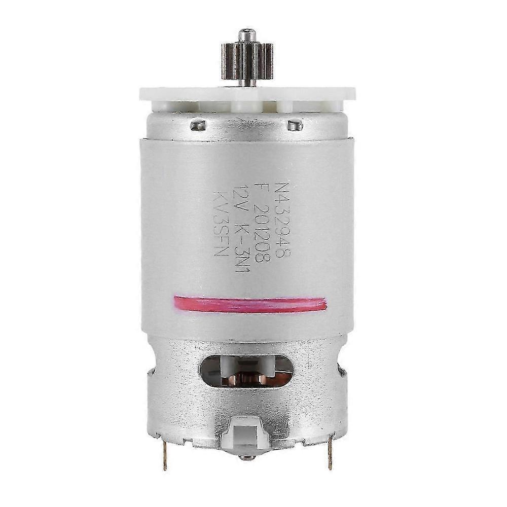 14 Teeth DC Motor, Metal Material, Silver, Compatible with Power Tools