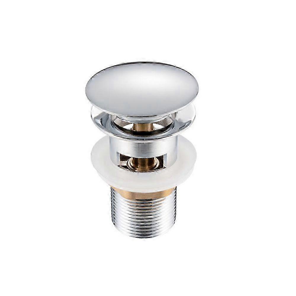 Brass Pop-up Drain Polished Chrome