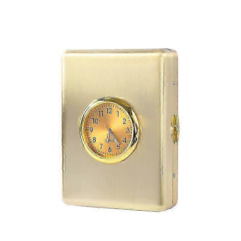 Metal Cigarette Case Set Mirror Finish