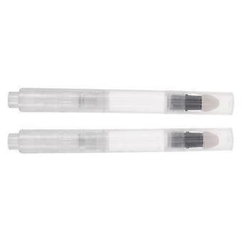 Transparent Press-Type Makeup Blusher Pen for Women 2Pcs Refillable