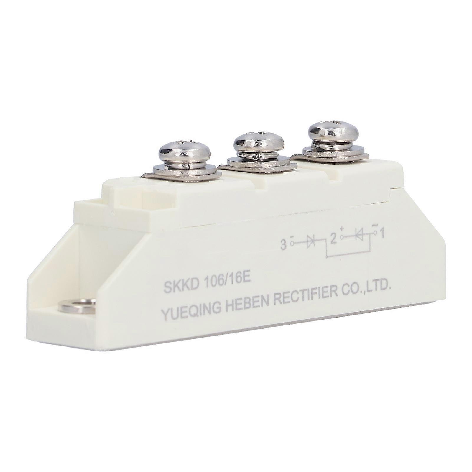 Bridge Rectifier 3 Terminals Rectification Power Module for Circuit Control 1600V SKKD 106 16E