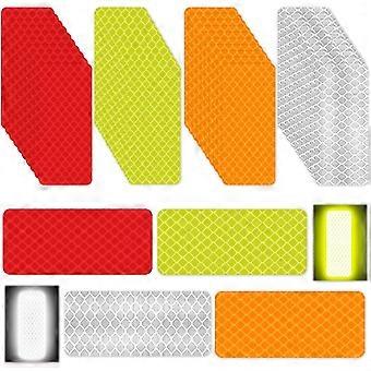Hlraizz   40PCS Self-adhesive Reflective Tape Reflector Tape, Reflector Tape Bike Stickers Adhesive Tape, Saf