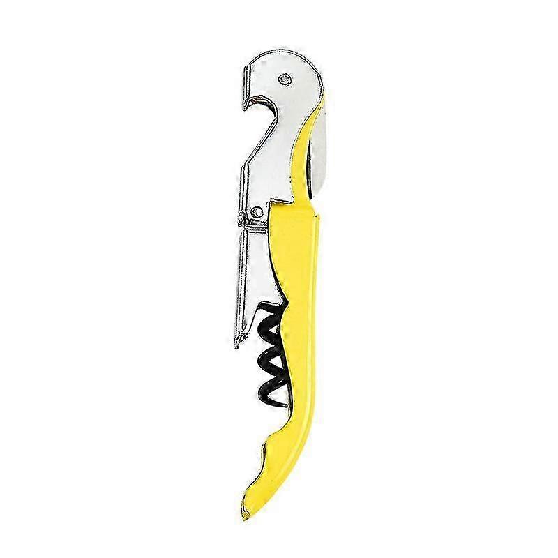 Double-Hinged Stainless Steel Corkscrew