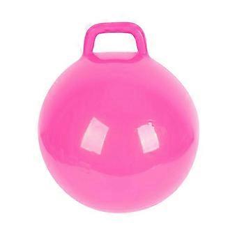 45cm Inflatable Bouncing Ball with Handle, PVC Thickened Non Slip Base, for Kids Coordination Balance Training, Beach Pool Outdoor Play, 1 Piece