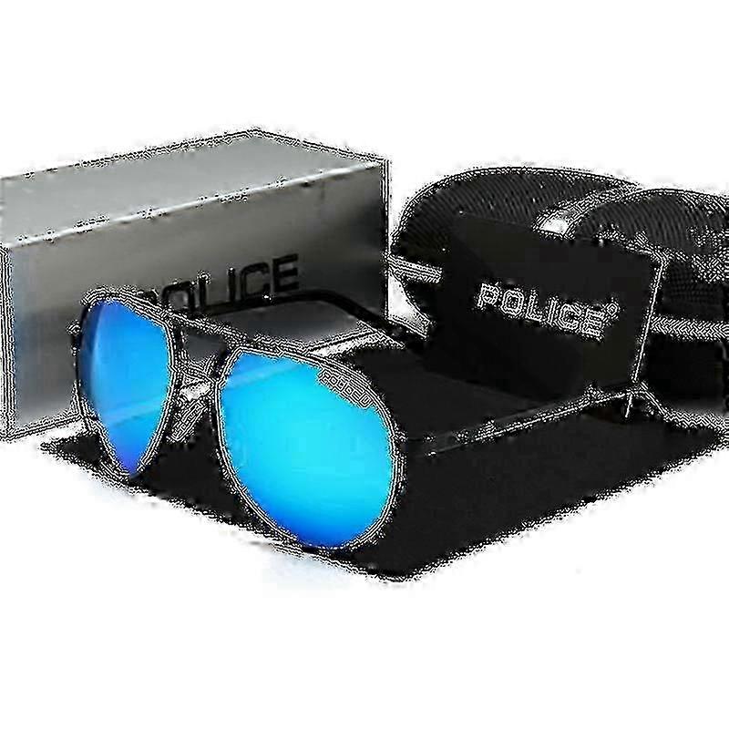 Lunettes de soleil polarisées pour hommes, protection UV400, modèle aviateur, idéales pour la conduite. (Référence : OpLa2)