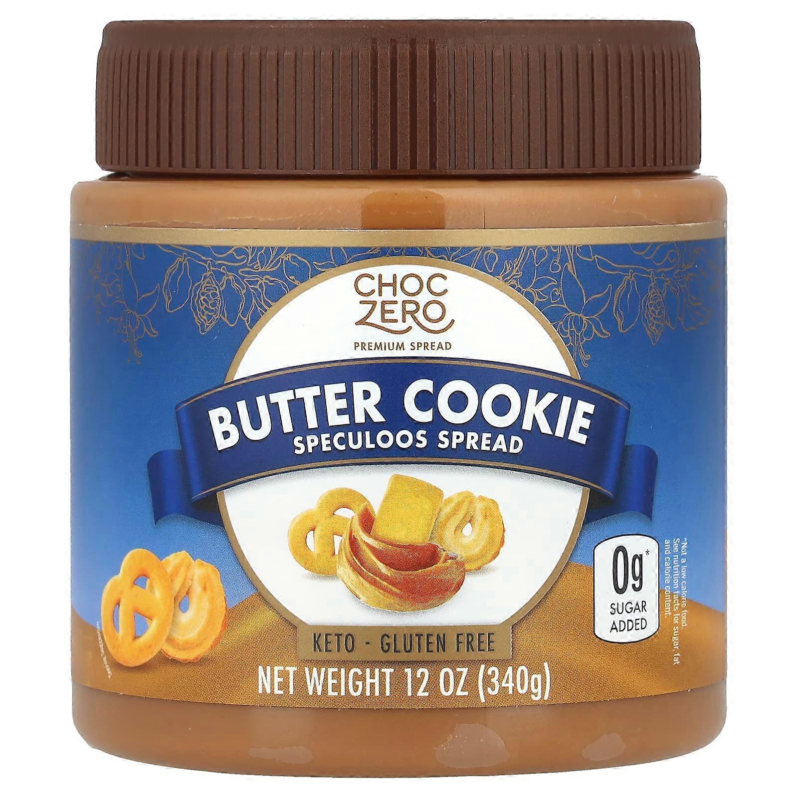 ChocZero, Butter Cookie Speculoos Spread, 12 oz (340 g)