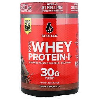 SIXSTAR, 100% Whey Protein Plus, Triple Chocolate, 1,82 lbs (826 g)