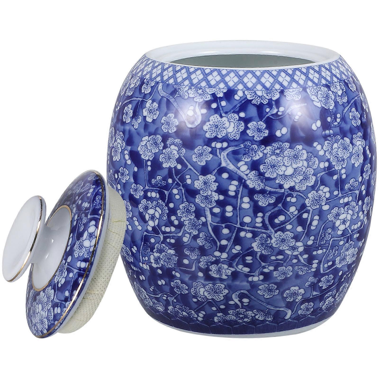 Tea Leaf Storage Jar Ceramic Material for Storage
