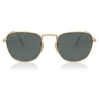 Ray-Ban RB3857 Frank 9196R5 Full Rim Gold Unisex Wayfarer Sunglasses UV3 Original