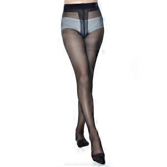 Women Black Nylon Basic Tights High Waist Elastic Thigh High Stockings Pantyhose Lingerie Sexy Seamless Body Stockings Tights