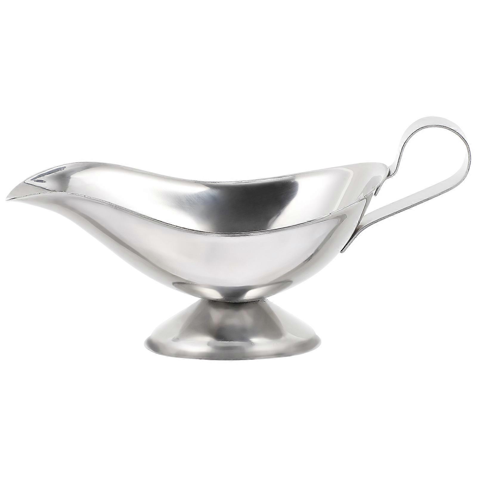 Drip-Control Stainless Steel Gravy Server