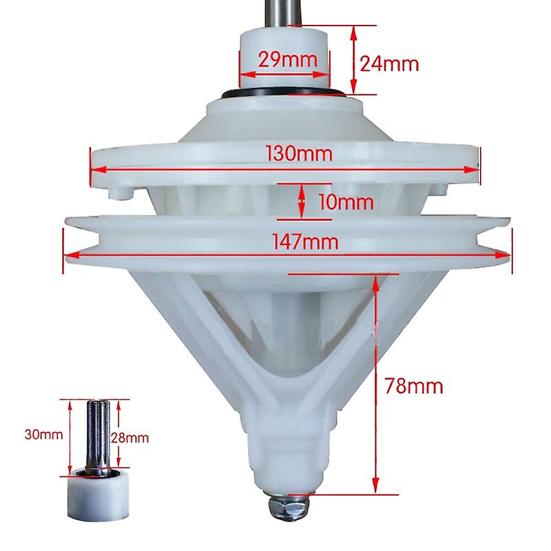 11 גובה פיר שיניים 30/40/45/50 מ"מ מכונת כביסה מפחית תיבת הילוכים למכונת כביסה