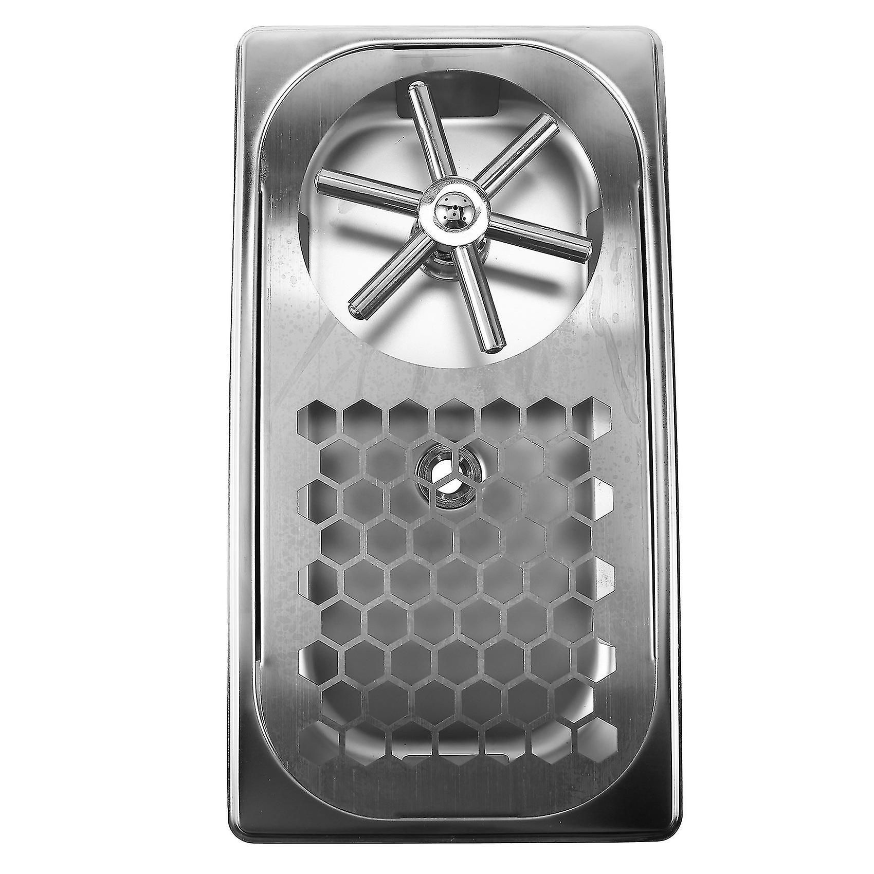 Sciacquatrice di vetro Sciacquatrice in acciaio inossidabile per birra Latte Tazza di tè Lavatrice Detergente per vetro Sciacquatrice per bar dell'hotel