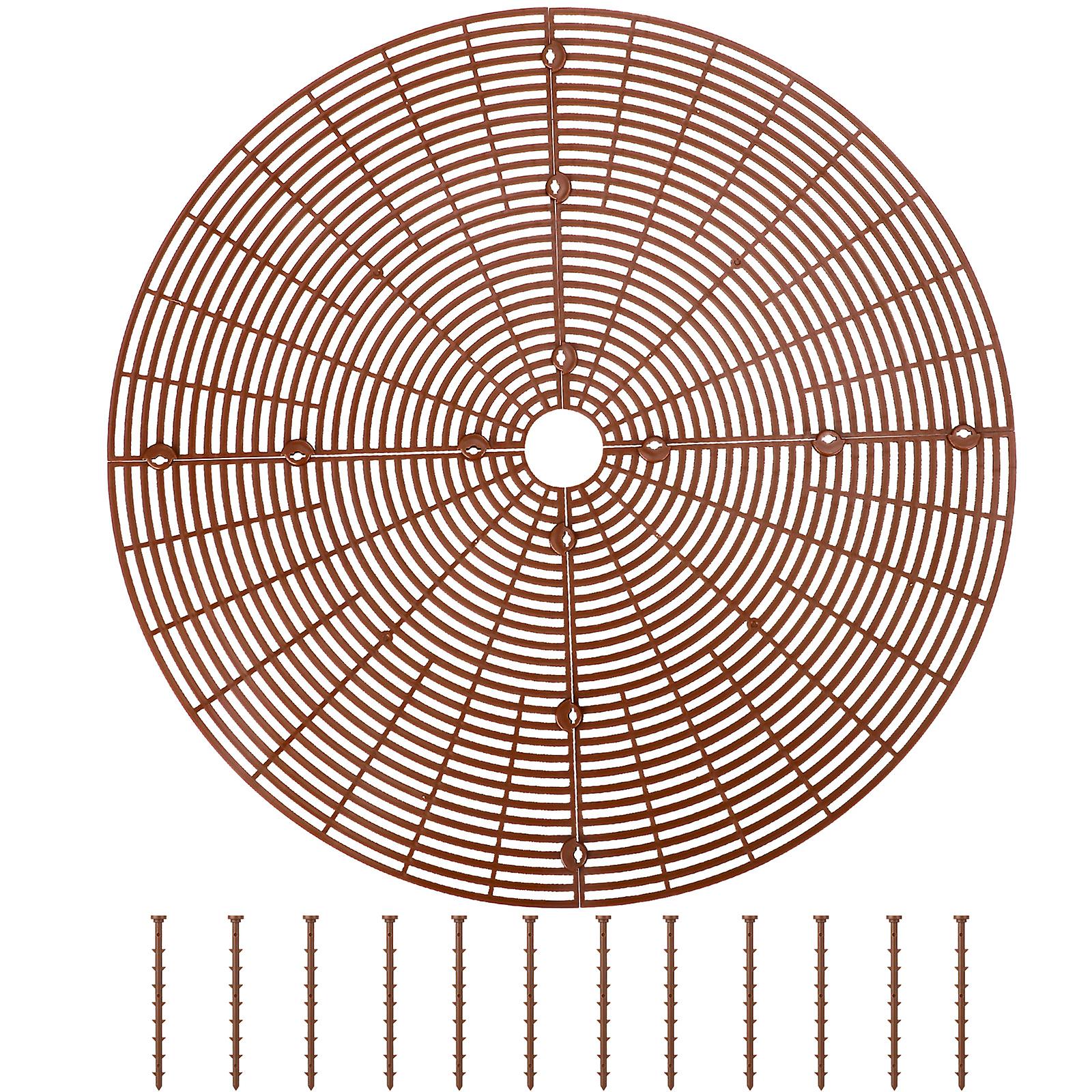 7inch növényi edény rács fedje le a talajvédő vágható virágcserép védőhálót beltérben