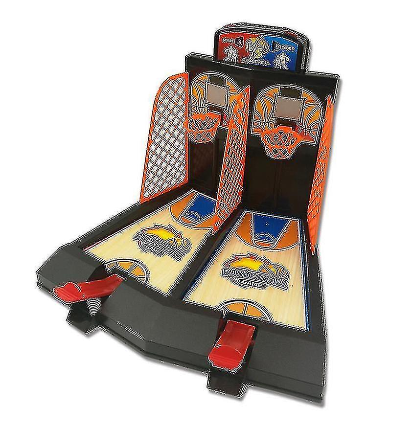 Tabletop Basketball Game Mini Finger Basketball Shooting Interactive Table Battle Toy Board Party, 26*22cm
