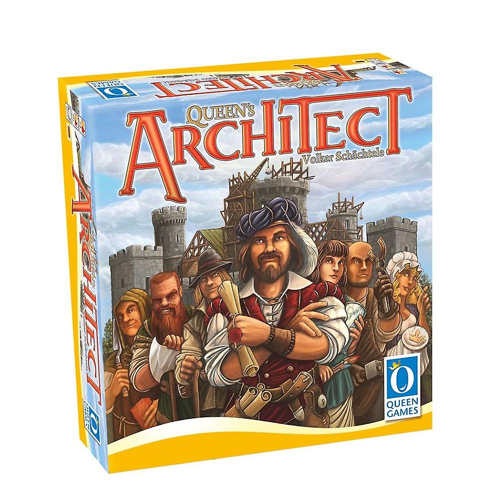 Queen's Architect Strategy Board Game Two to Four Players Ages Ten Years and Up