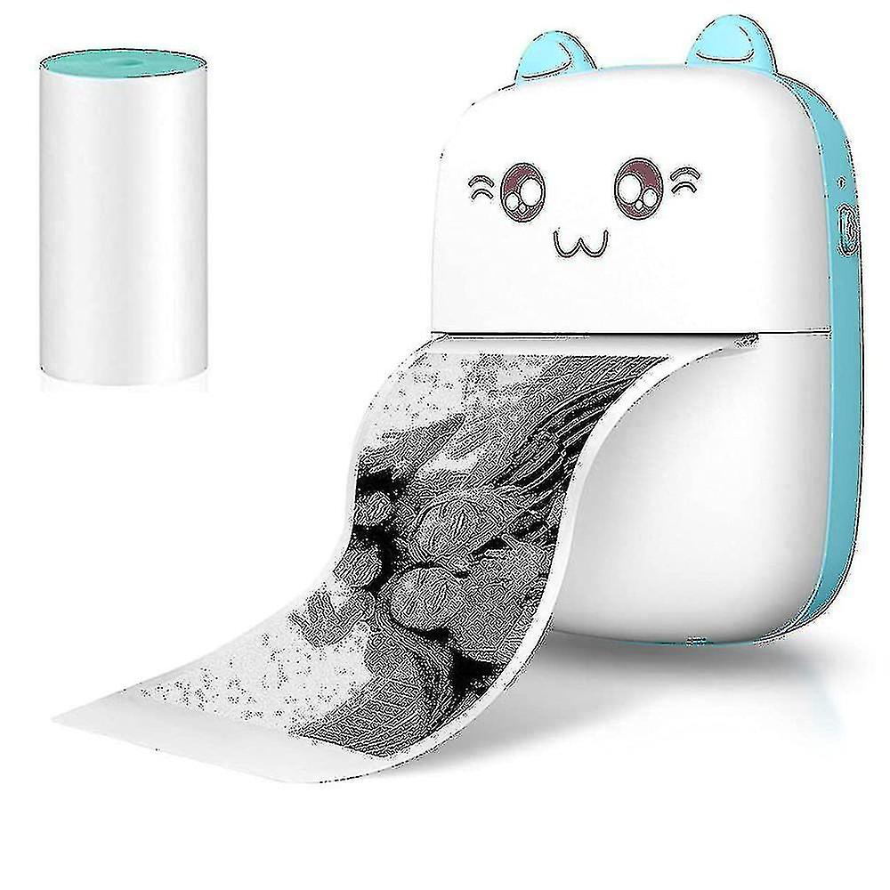 Portable Photo Printer For Smartphone Wireless Printer Support Android & Ios Receipt Thermal Printer For Craft