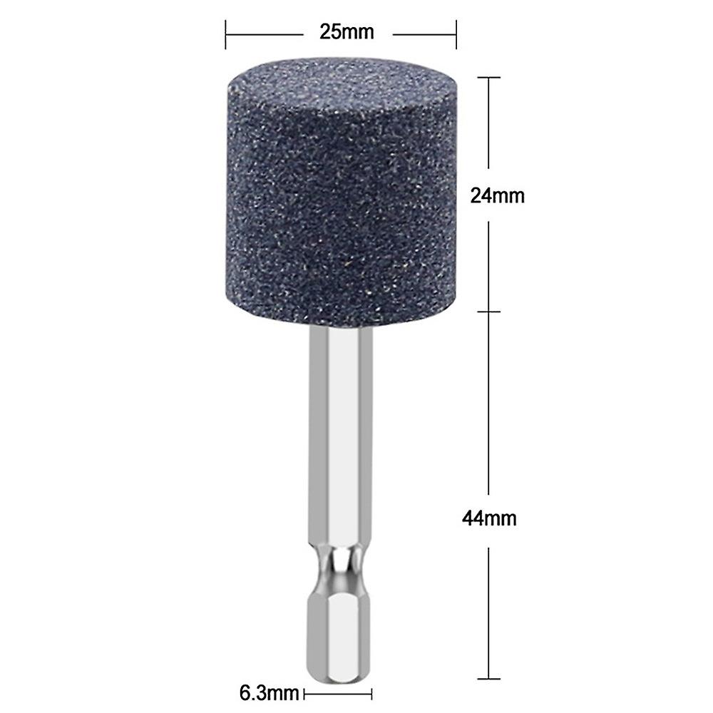 Mounted Ceramic Grinding Head Hexagonal Shank Grinding Wheel Sharpening Head Drill Abrasive Rotary Tool