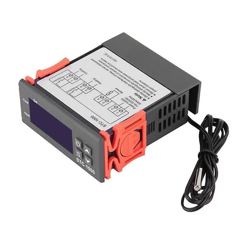 STC-1000 Digital Temperature Controller Heating Cooling Centigrade Thermostat with Sensor, Model: 1110/220V