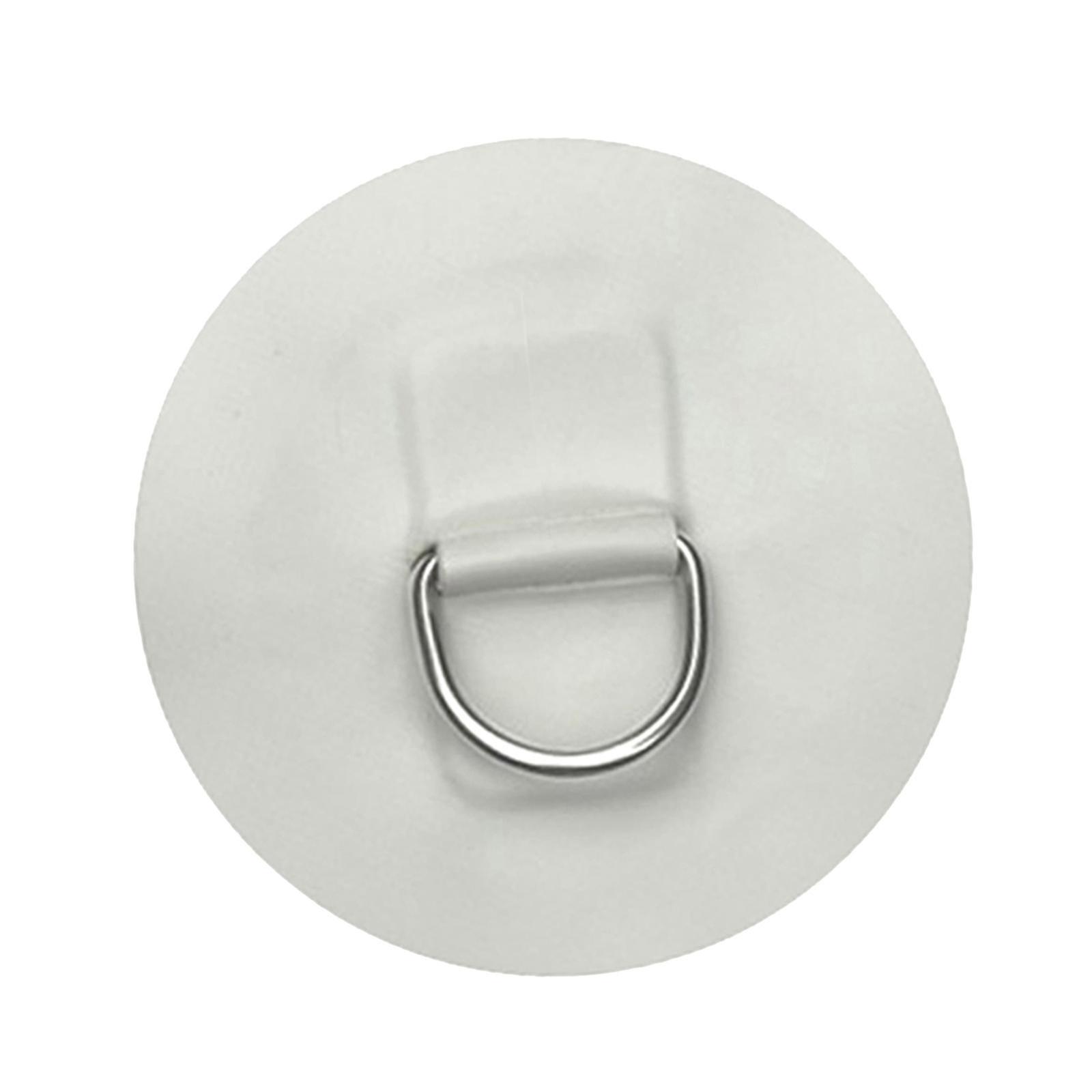 Kwaliteit 4 "RVS Opblaasbare Boot Kajak Rubberboot D-Ring PVC Patch WIT