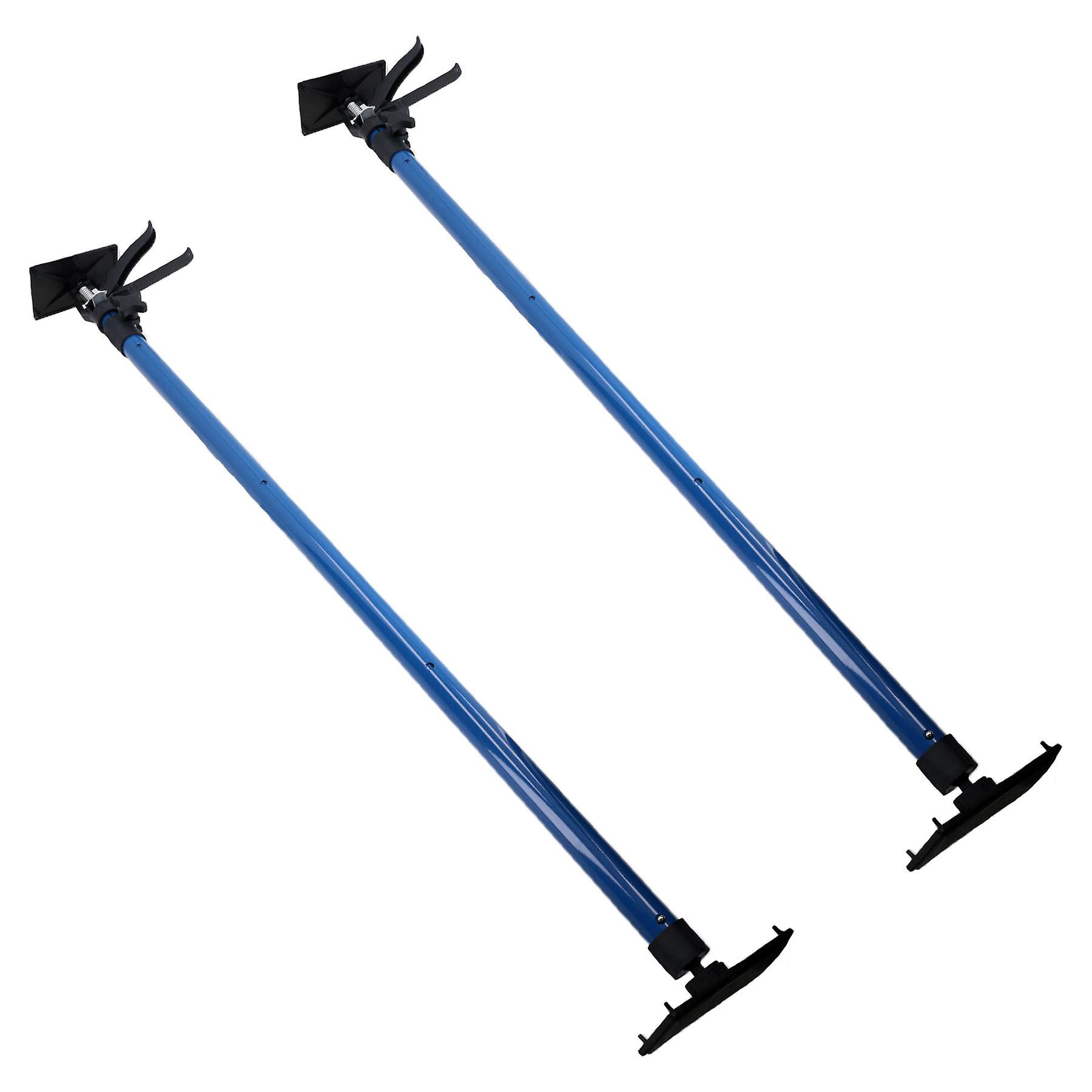 2 x Telescopic Extendable Prop Drywall Plaster Board Support Holder 1.15m – 2.9m
