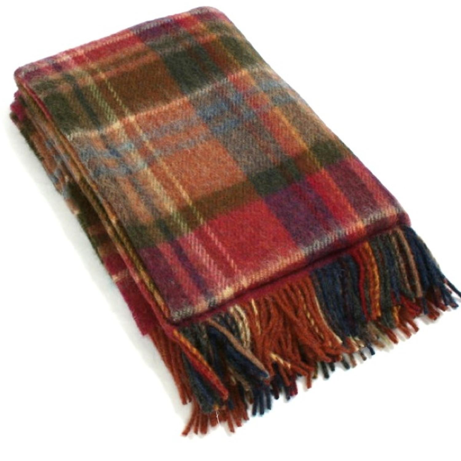 Wool Blanket Made in Ireland