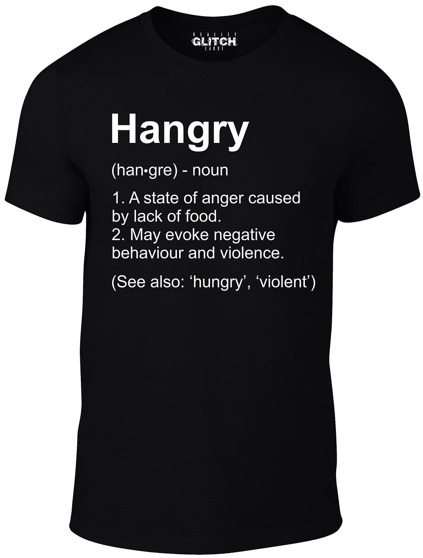 Pánské tričko Hangry Definition