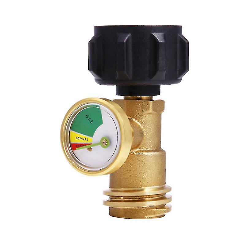 Propane Tank Level Indicator, Leak Detector Gas Manometer Universal 1 Connection (1 Piece)