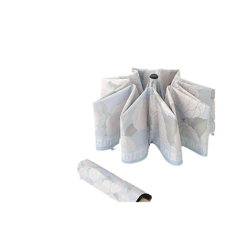 Umbrella Automatic Dual-use Folding Sun-proof Uv-proof Sun