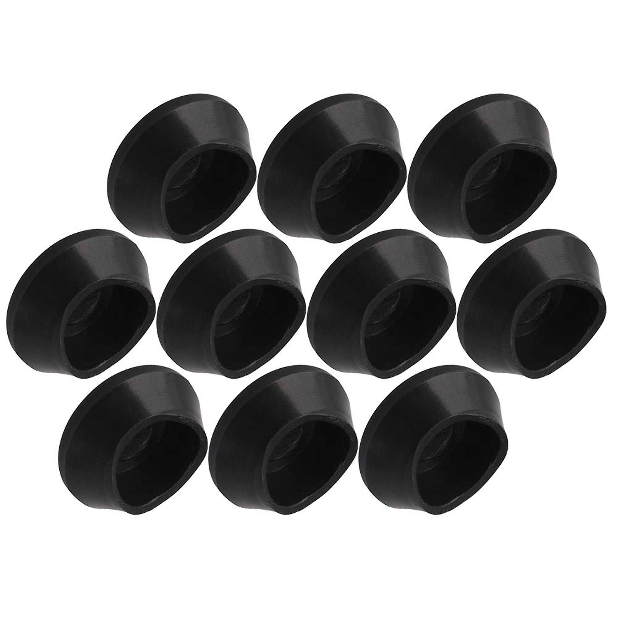 10 Pieces Left Hand 14mm ID Saxophone Thumb Rest Button Cover Type 2