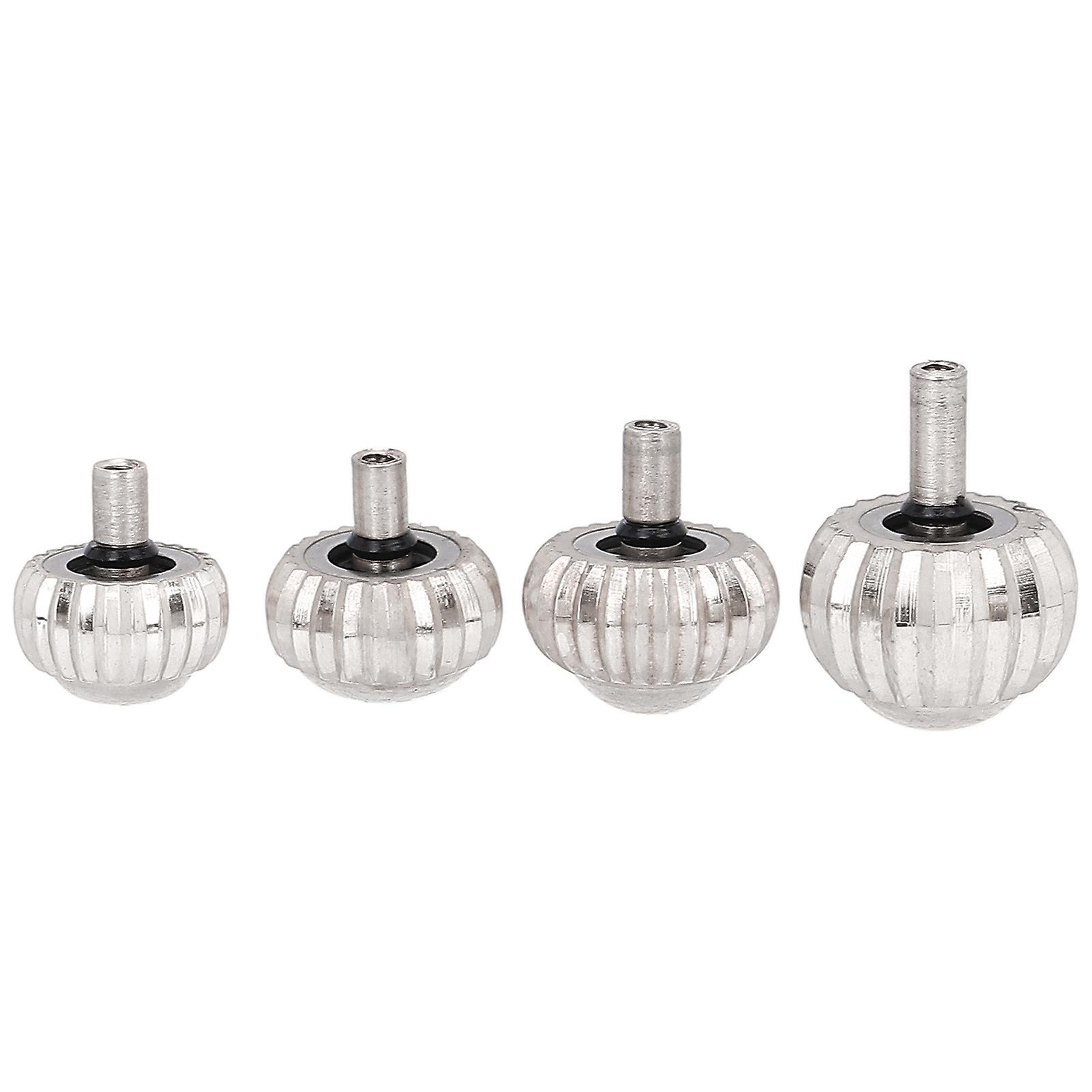 4pcs Watch Crowns Set, Easy to Use, Different Sizes, Wear-Resistant, for Watch Repair